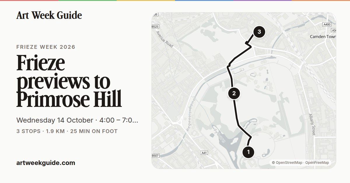 Link preview for Frieze previews to Primrose Hill