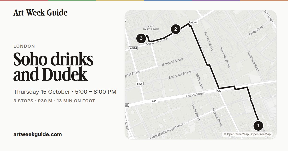 Link preview for Soho drinks and Dudek