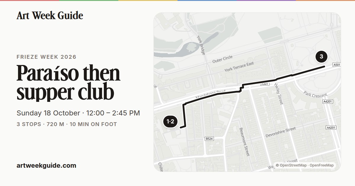 Link preview for Paraíso then supper club