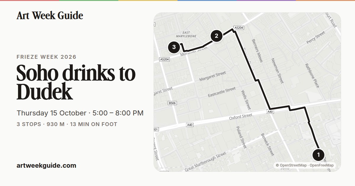 Link preview for Soho drinks to Dudek