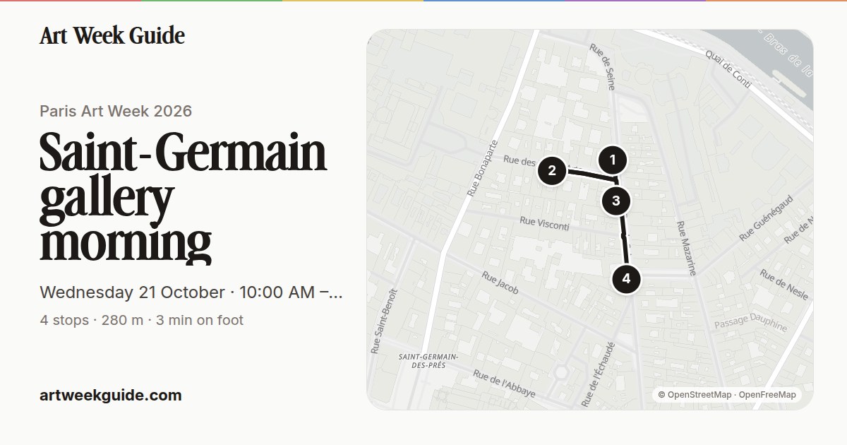 Link preview for Saint-Germain gallery morning