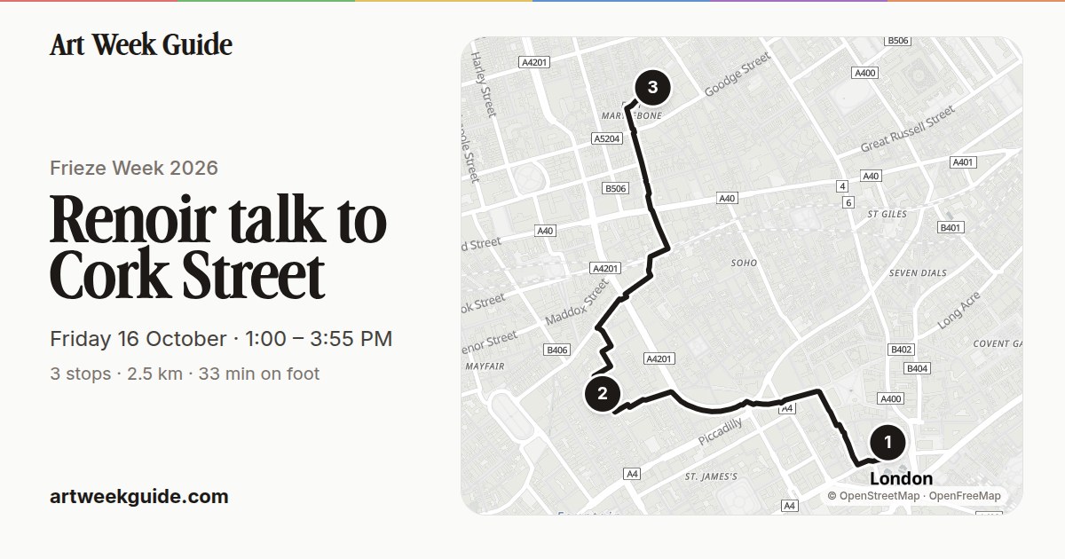 Link preview for Renoir talk to Cork Street