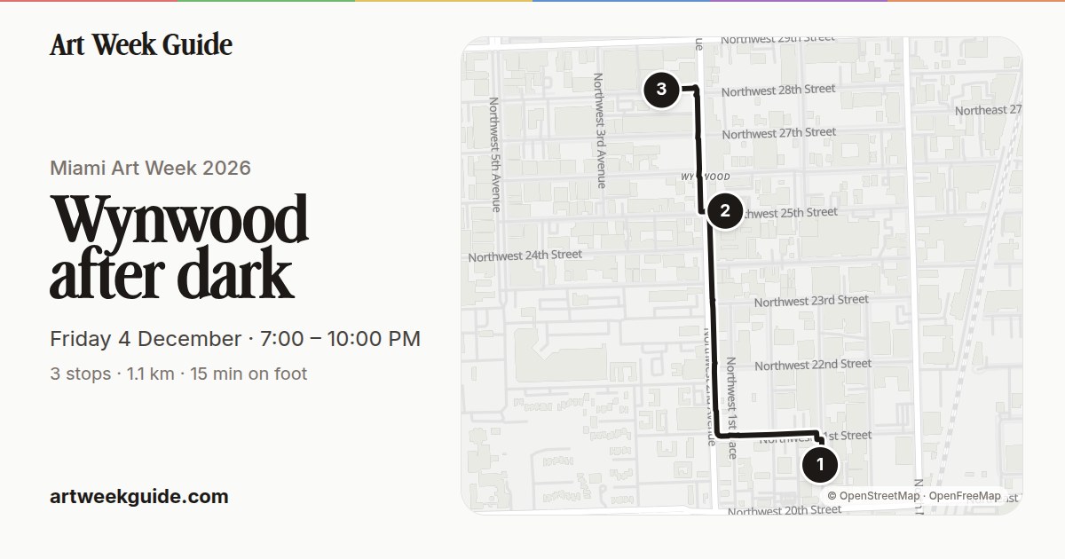 Link preview for Wynwood evening