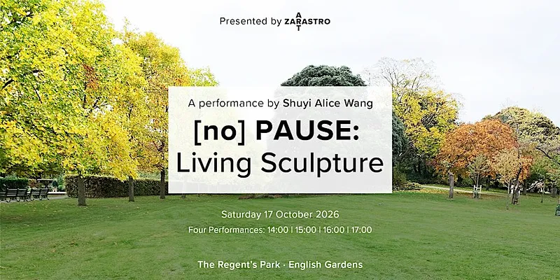 Zarastro Art: (no) Pause — Living Sculpture