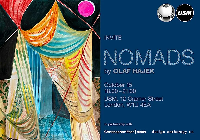 Olaf Hajek: Nomads — Launch (USM x Design Anthology UK)
