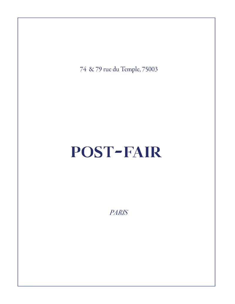 Post-Fair Paris 2026 – Preview