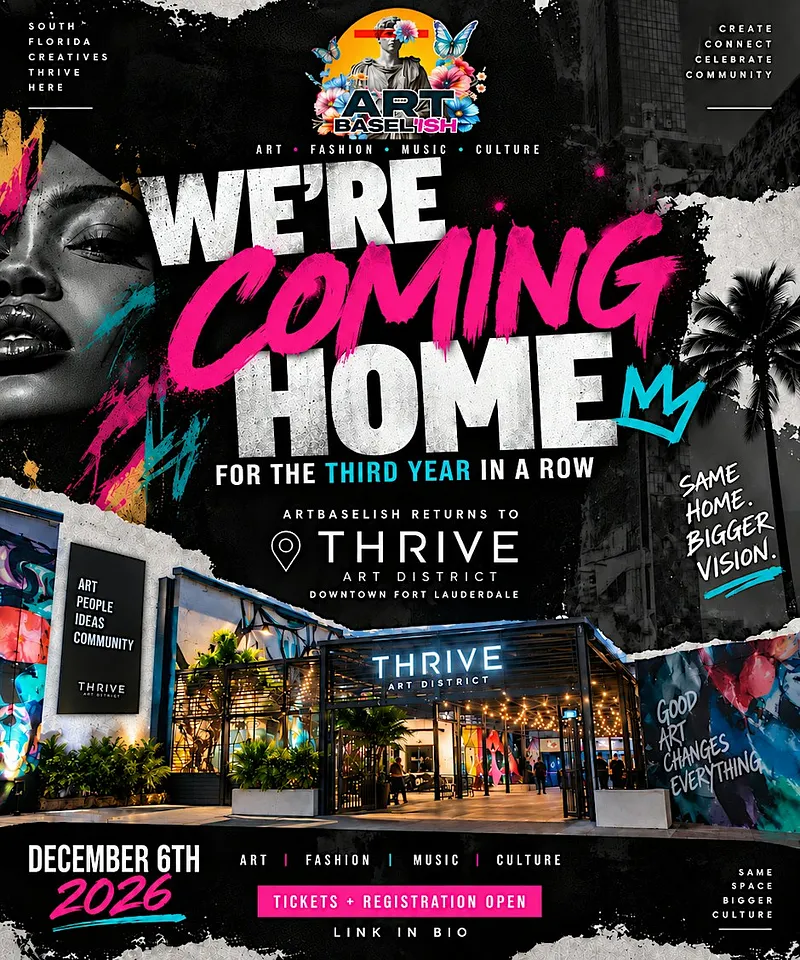 Artbaselish 2k26 at THRIVE Art District