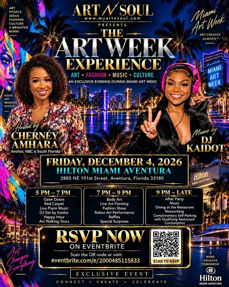 The Art Week Experience by Art n Soul at Hilton Miami Aventura