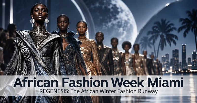 African Fashion Week Miami 2026: REGENESIS: The African Winter (Runway)