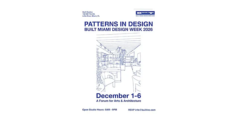 BUILT Design Week: Patterns in Design at Built Studios Little River